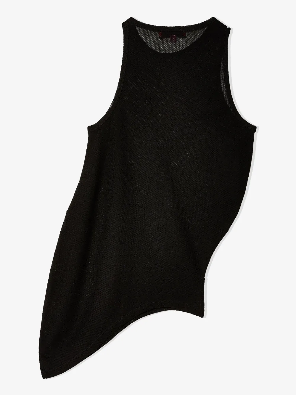 Eckhaus Latta Spiral tank top - Zwart