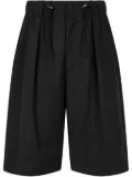 STUDIO TOMBOY pleated shorts - Black