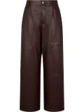 STUDIO TOMBOY button-fastening trousers - Brown