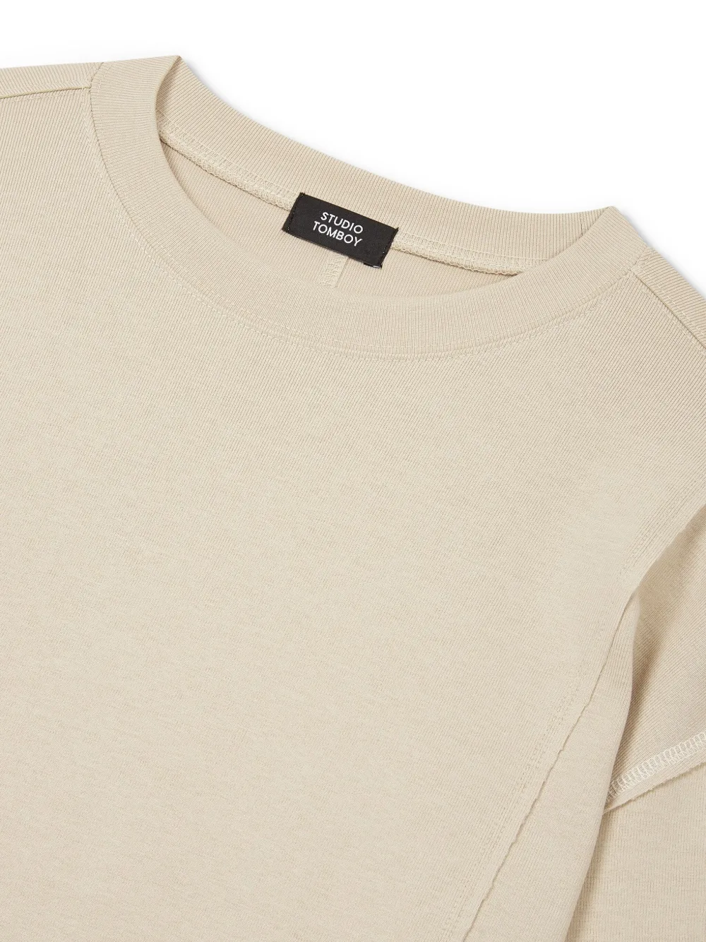 STUDIO TOMBOY Gelaagde sweater Beige
