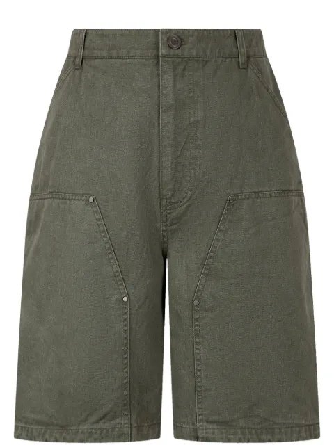 TOMBOY contrast-stitching shorts