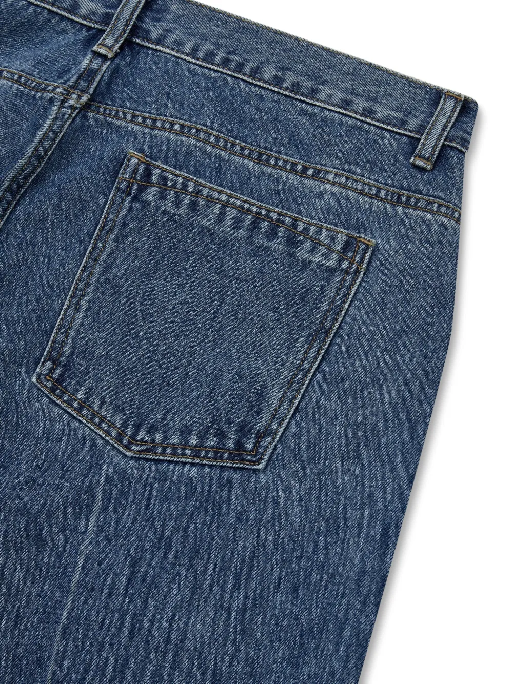 STUDIO TOMBOY Jeans met persplooi Blauw
