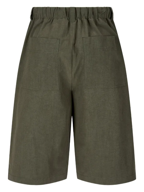 TOMBOY プリーツ ショートパンツ | グリーン | FARFETCH JP