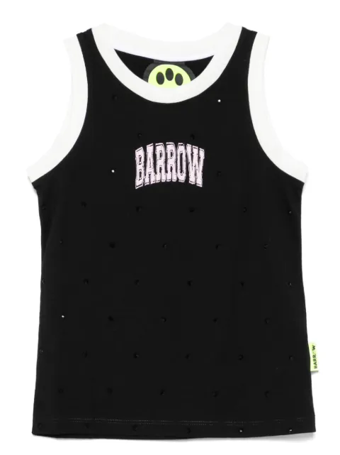 Barrow kids logo-print tank top