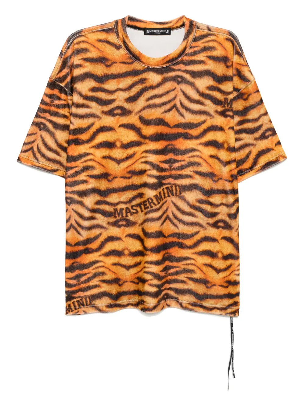 Mastermind World playera con motivo Tiger | naranja | Image 1