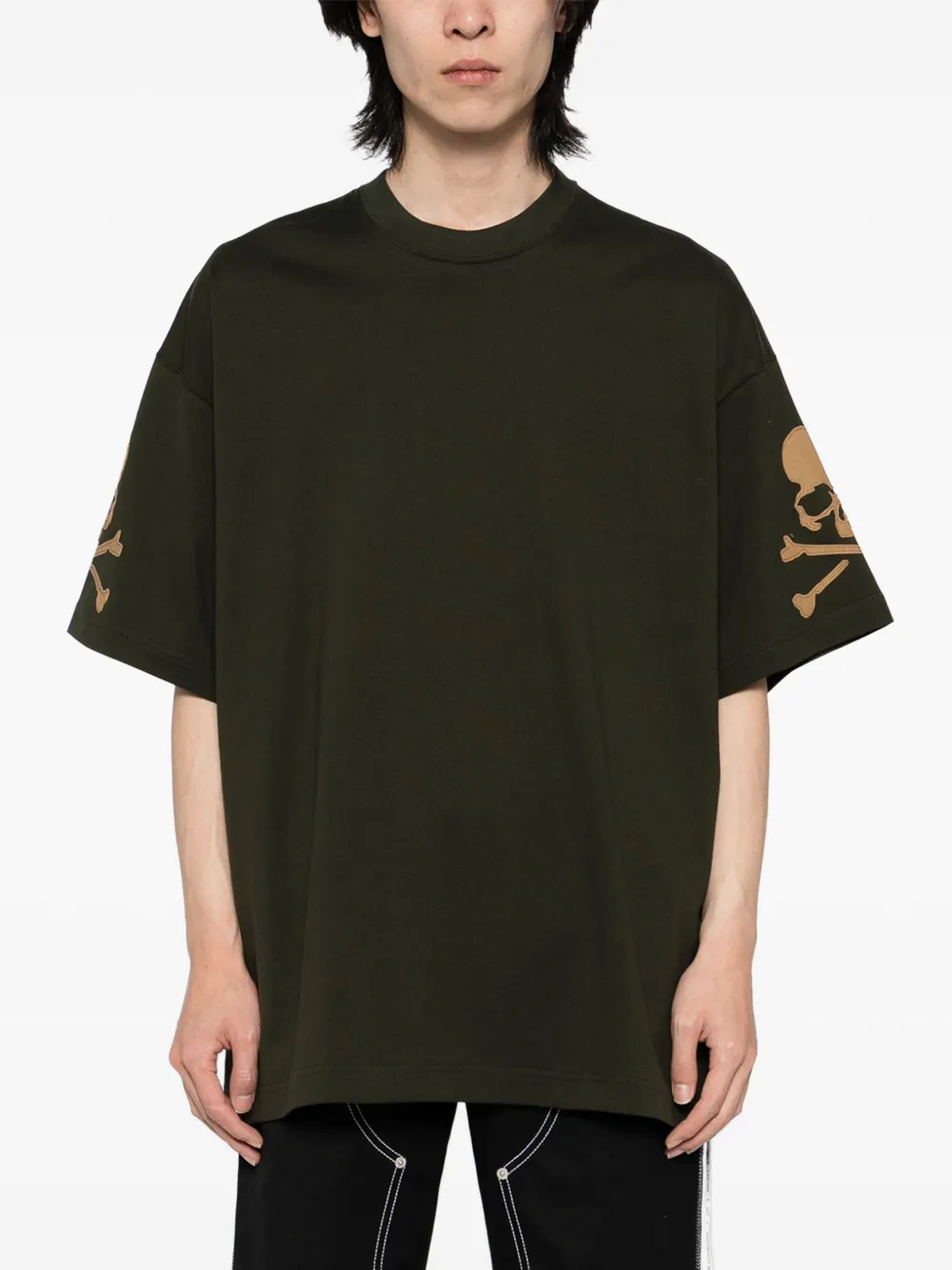 Mastermind World T-shirt met logoprint Groen