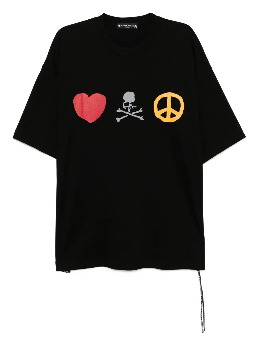 Mastermind World playera con logo estampado | negro | Image 1