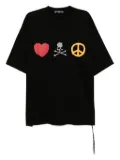 Mastermind World logo-print T-shirt - Black