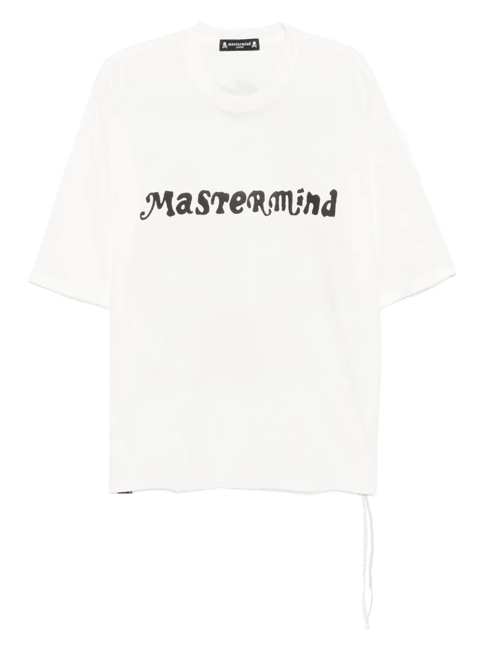 Mastermind Japan T-shirt met logoprint Wit