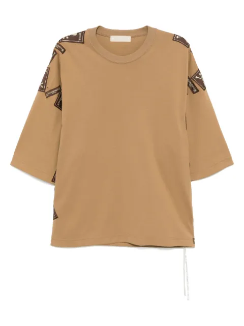 Mastermind World logo-embroidered t-shirt