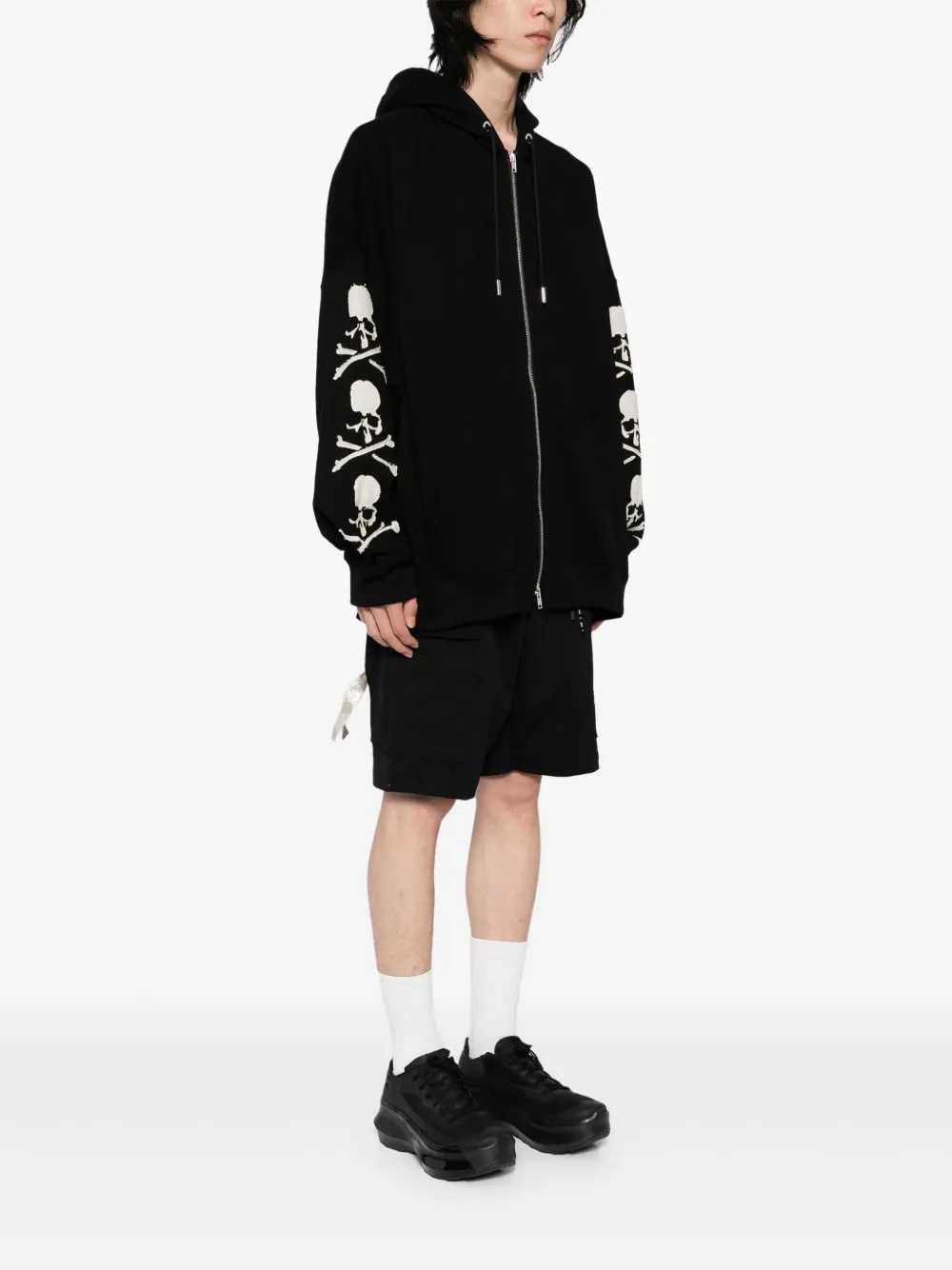 Mastermind World Hoodie met rits Zwart