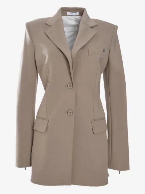 Helmut Lang zip-detailed blazer