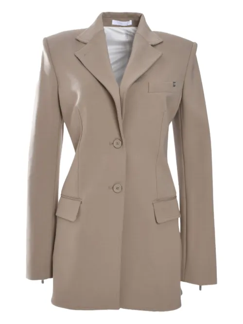 Blazer à détails de zips - Helmut Lang - Modalova