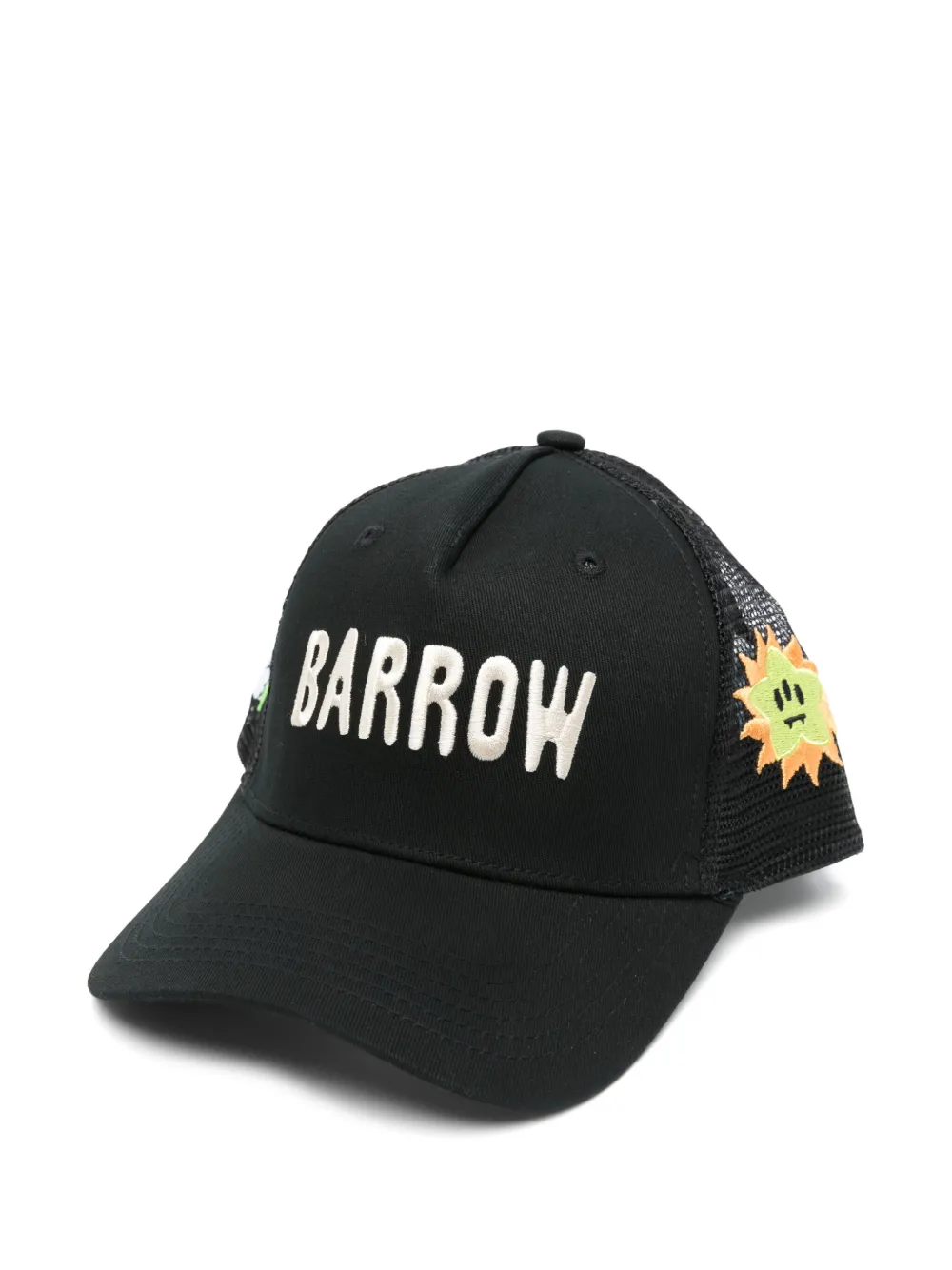 Barrow kids Pet met geborduurd logo Zwart