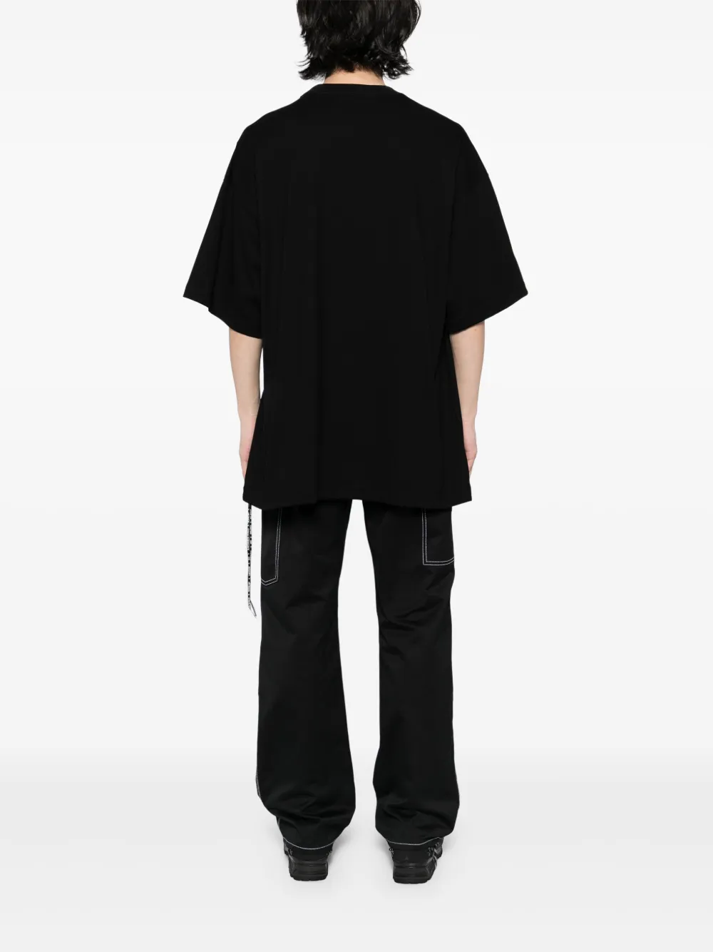 Mastermind World T-shirt met logoprint Zwart