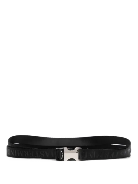 Mastermind World logo-print belt