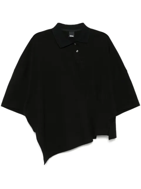 GDeL by gaze de lin playera tipo polo asimétrica
