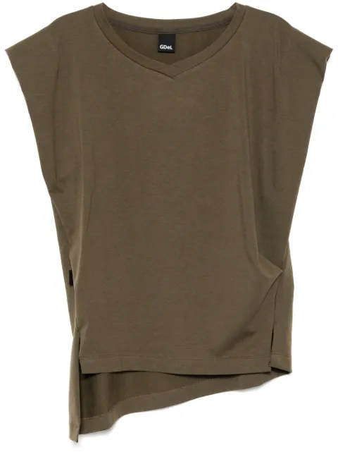 GDeL by gaze de lin playera con cuello en V
