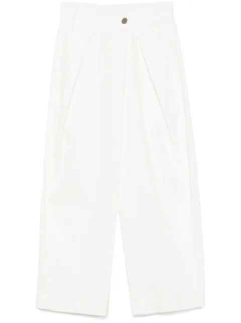 GDeL by gaze de lin pantalones ajustados con diseño asimétrico