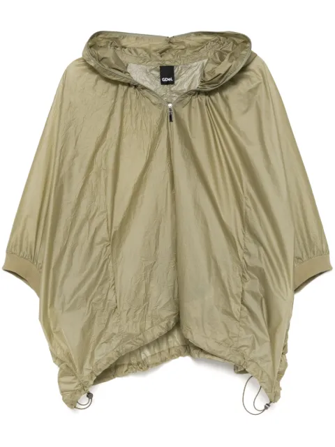 GDeL by gaze de lin hooded zipped cape