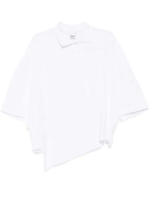 GDeL by gaze de lin playera tipo polo asimétrica