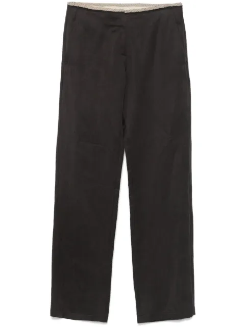 Alysi pantalones con detalles deshilachados
