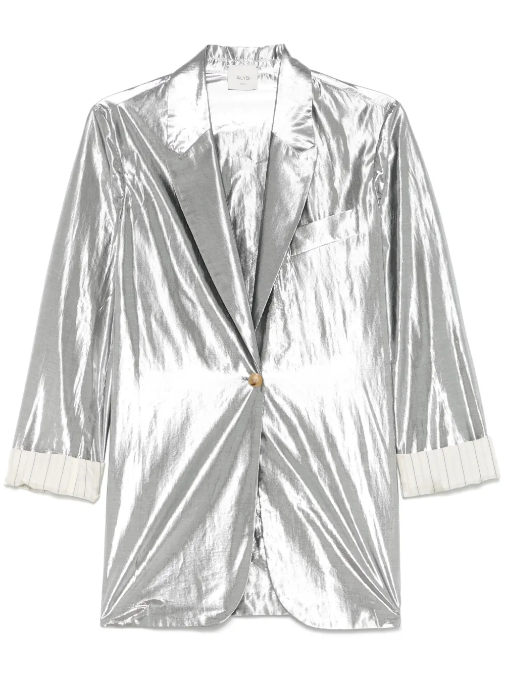 Alysi Lichtgewicht blazer Zilver