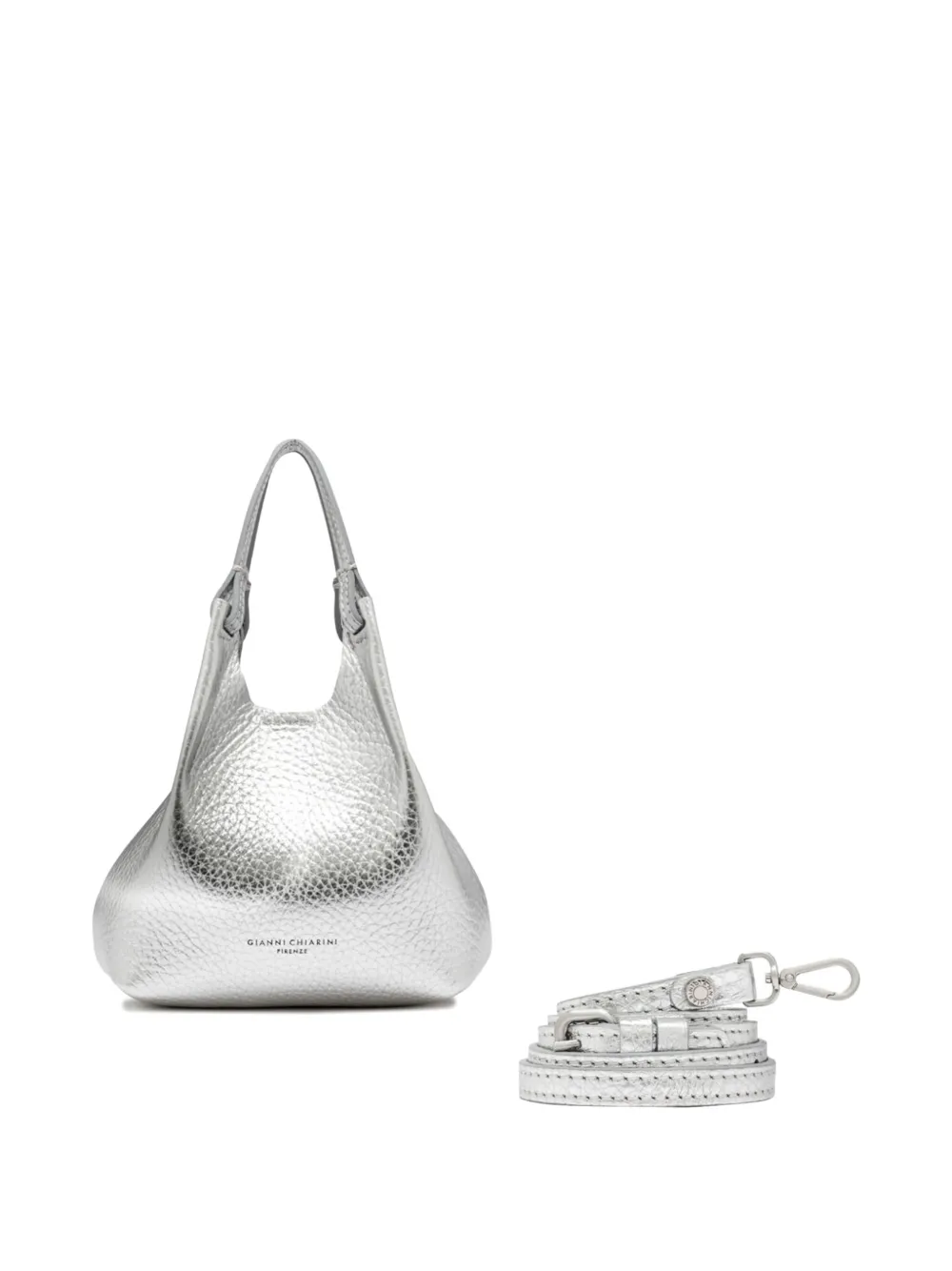 GIANNI CHIARINI Dua shopper Zilver