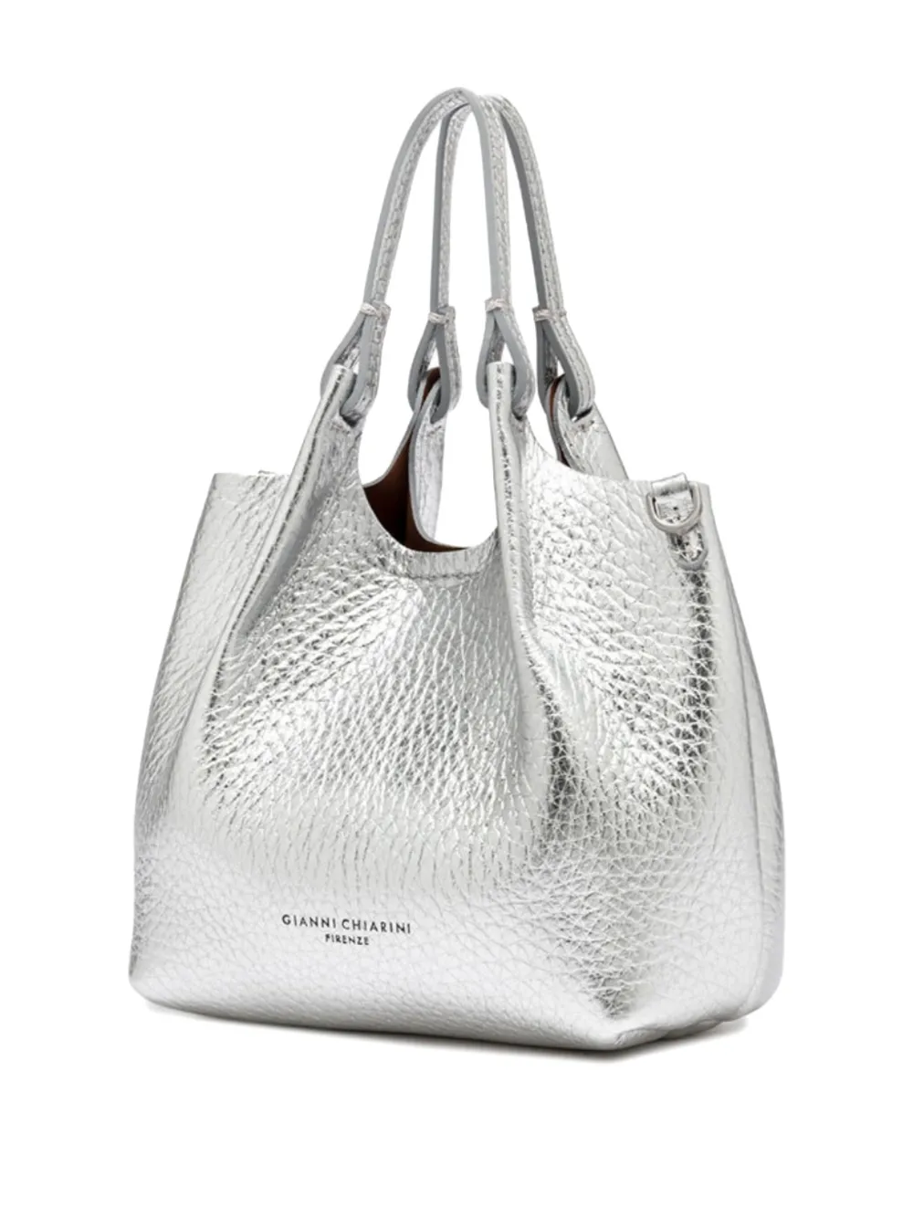 GIANNI CHIARINI Dua shopper Zilver
