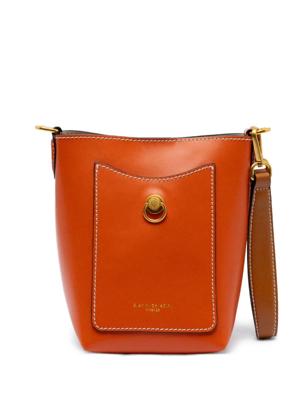 GIANNI CHIARINI Rubina ハンドバッグ - オレンジ GIANNI CHIARINI Rubina ハンドバッグ - オレンジ
