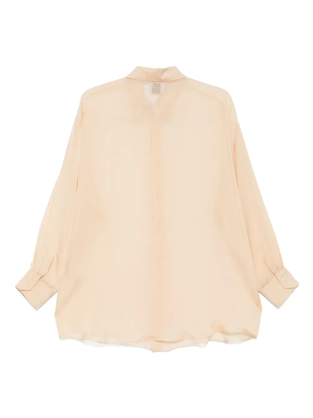 Alysi Zijden blouse - Beige