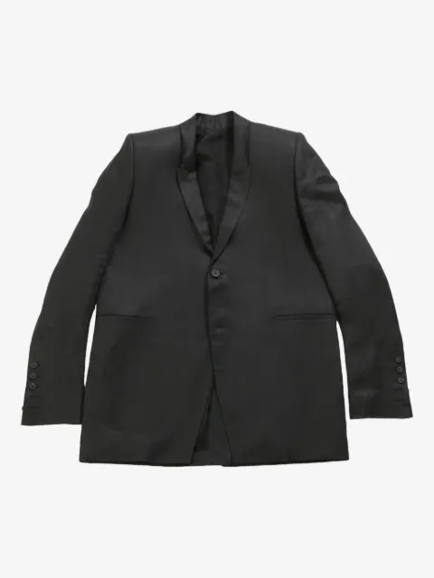 Rick Owens satin-finish blazer