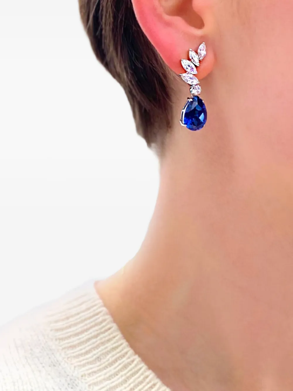 Juwelina Paris Reve earrings - Blauw