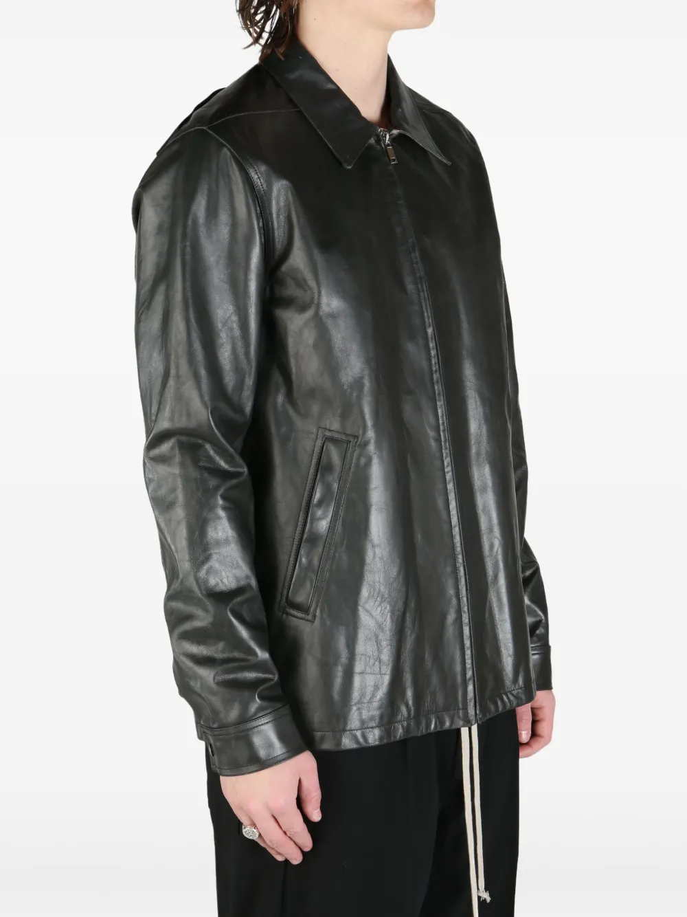 Rick Owens Brad jacket Zwart