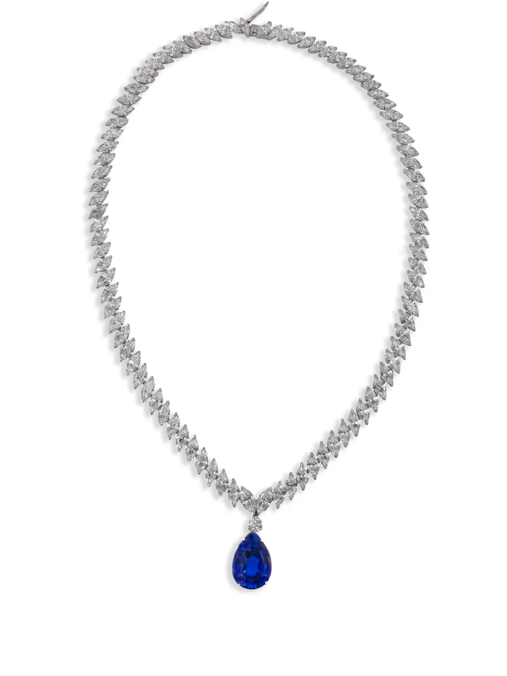 Juwelina Paris Reve Bleu Necklace In Blue