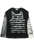 Jean Paul Gaultier printed T-shirt - Black