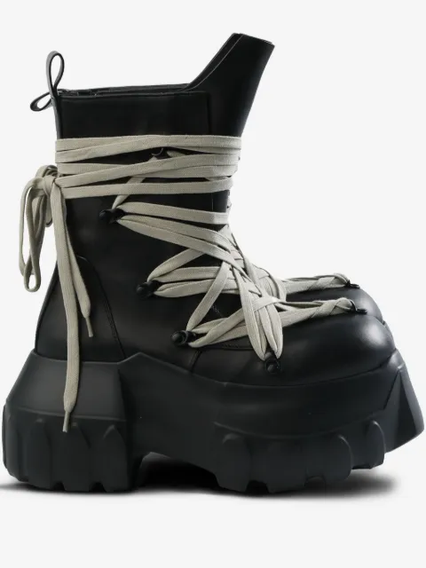 Rick Owens Hollywood Mega Trator boots