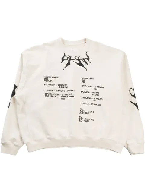 D-R-G-N cotton sweatshirt