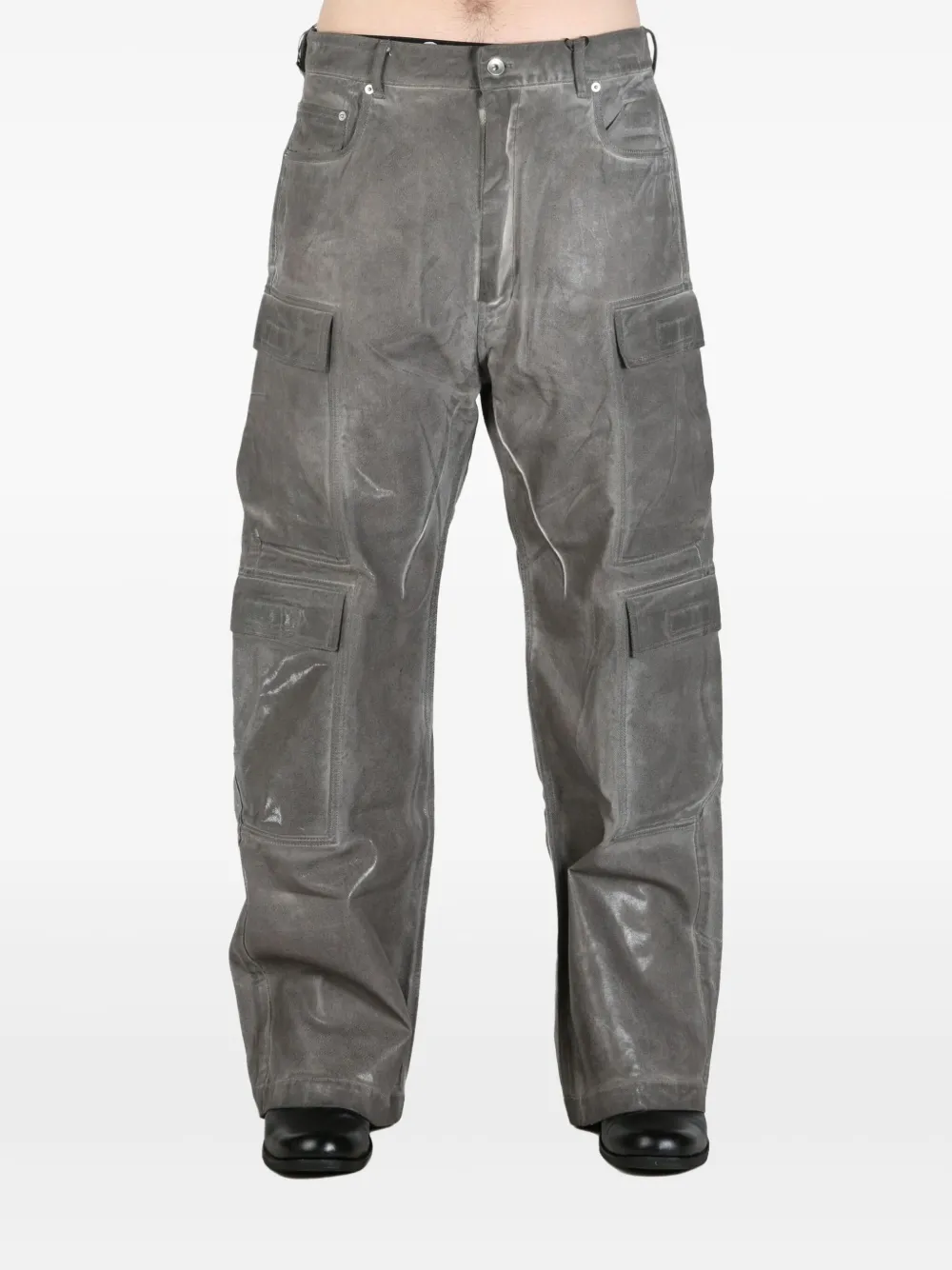 Rick Owens DRKSHDW cargo trousers - Grijs