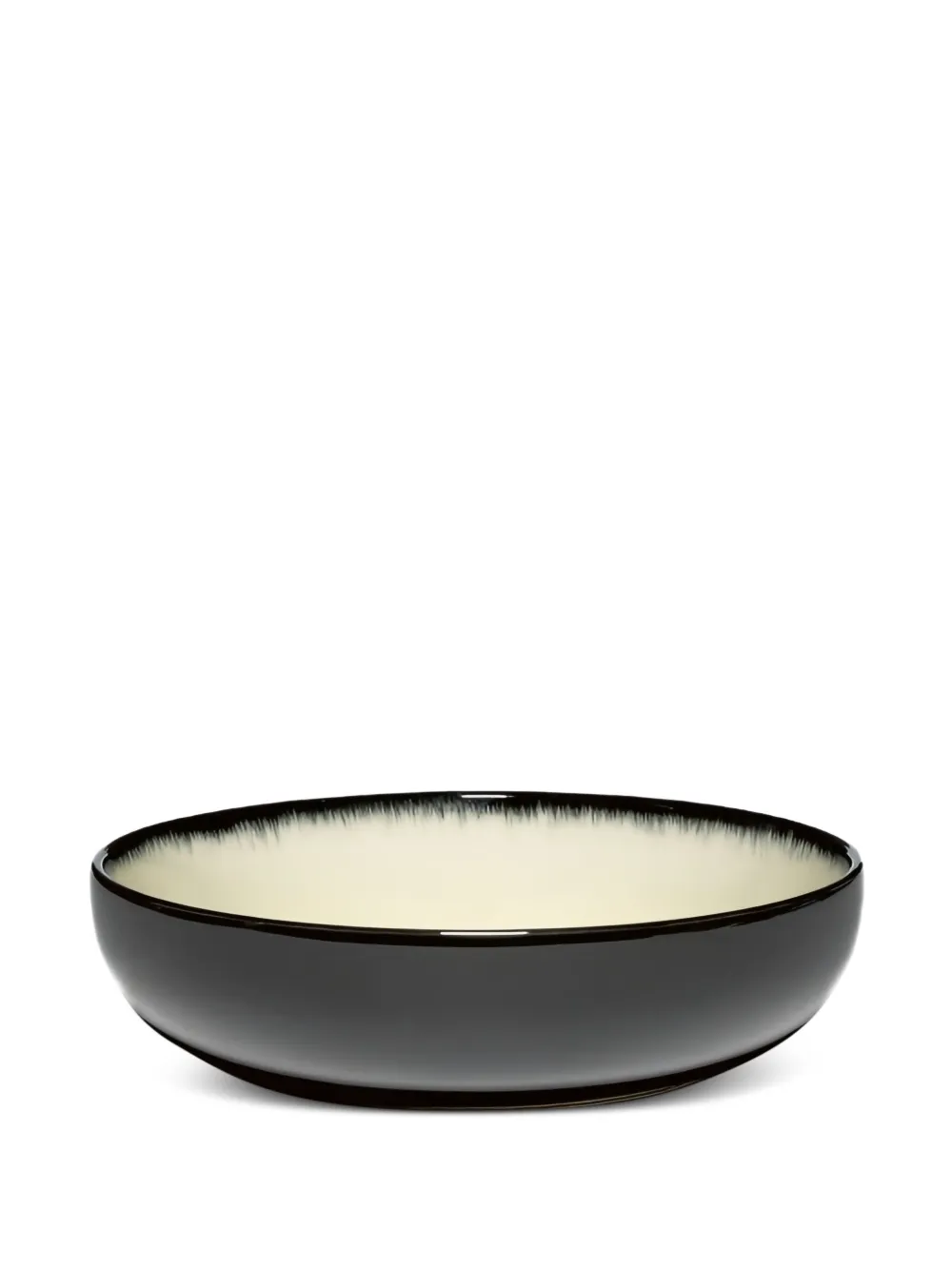 Ann Demeulemeester X Serax Black-rimmed Porcelain Bowl In Black