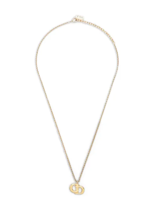 Collier à logo CD (années 2000) - Christian Dior Pre-Owned - Modalova