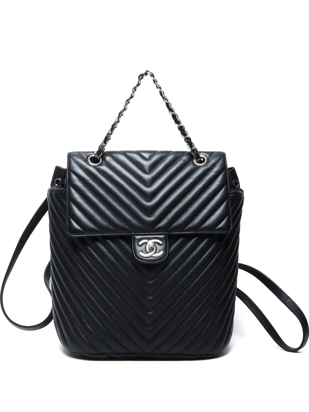 CHANEL Pre-Owned 2015-2016 V-stitch backpack | Black | Image 1