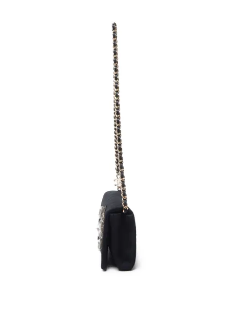 CHANEL Pre-Owned 2005 embellished diamond-quilted shoulder bag FF12247 - 3