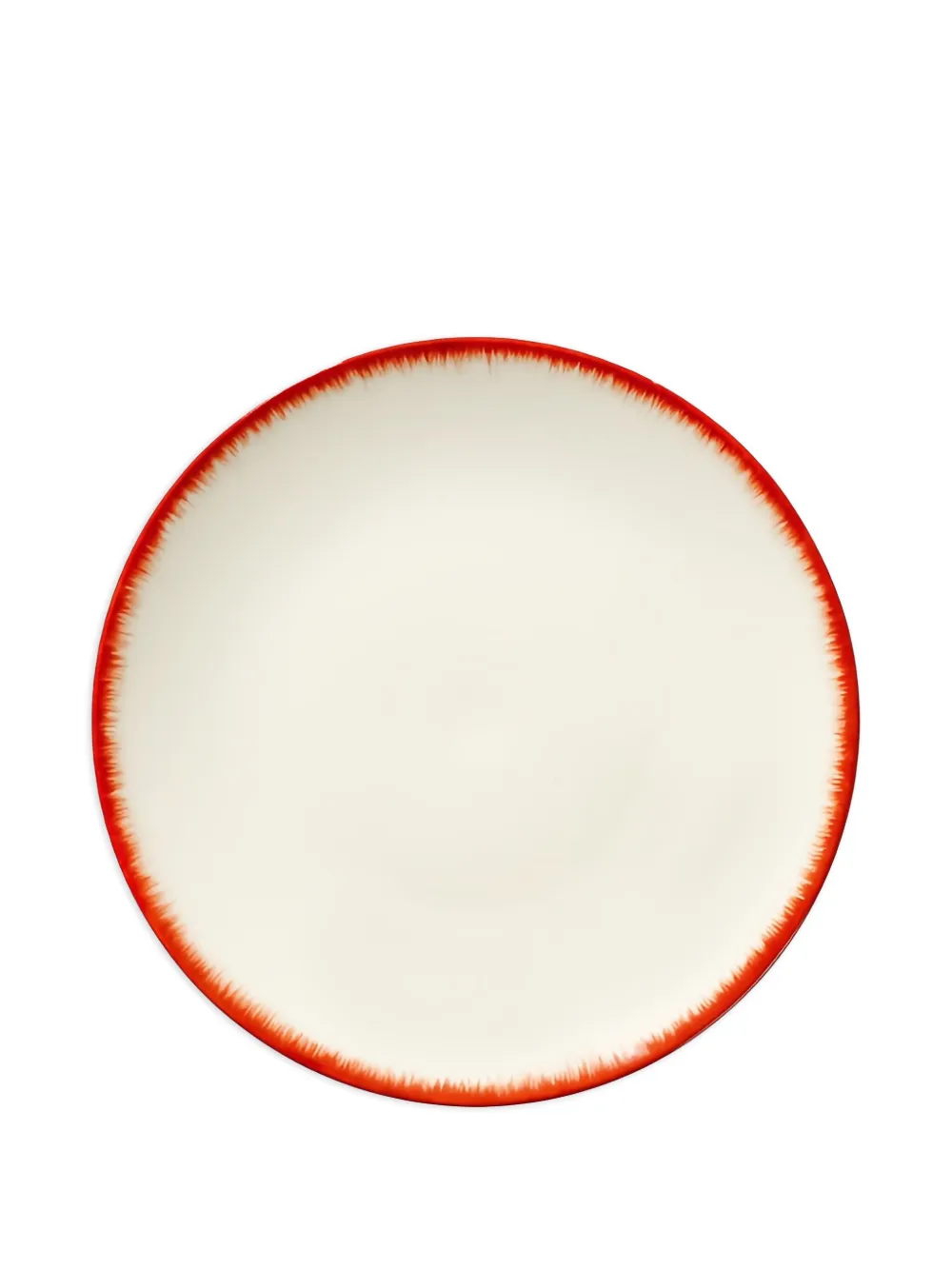 Ann Demeulemeester X Serax Contrast-trim Porcelain Plate In White