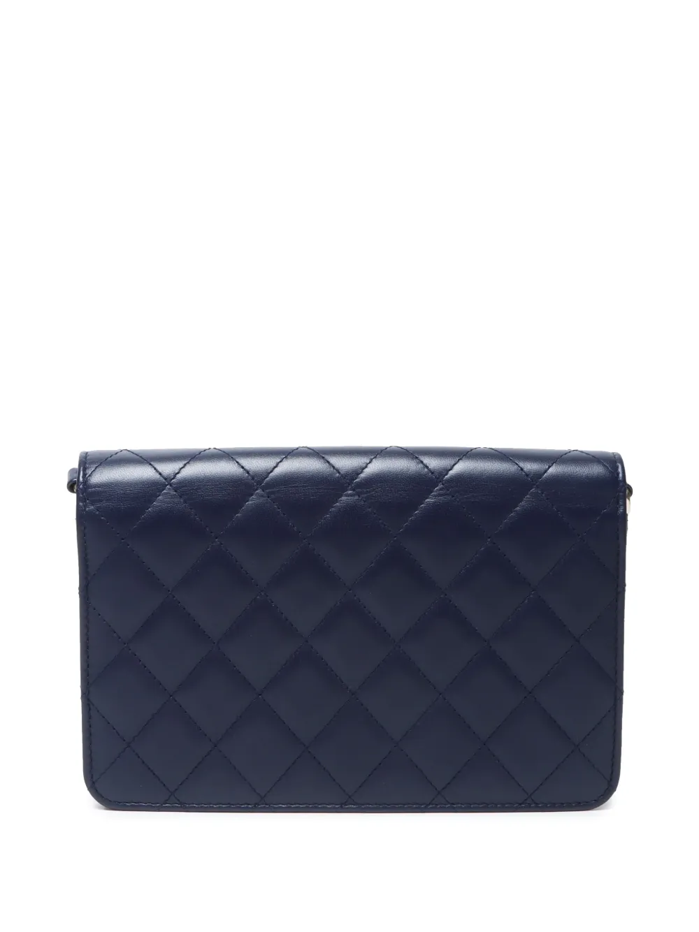 CHANEL Pre-Owned 2016-2017 gewatteerde schoudertas - Blauw