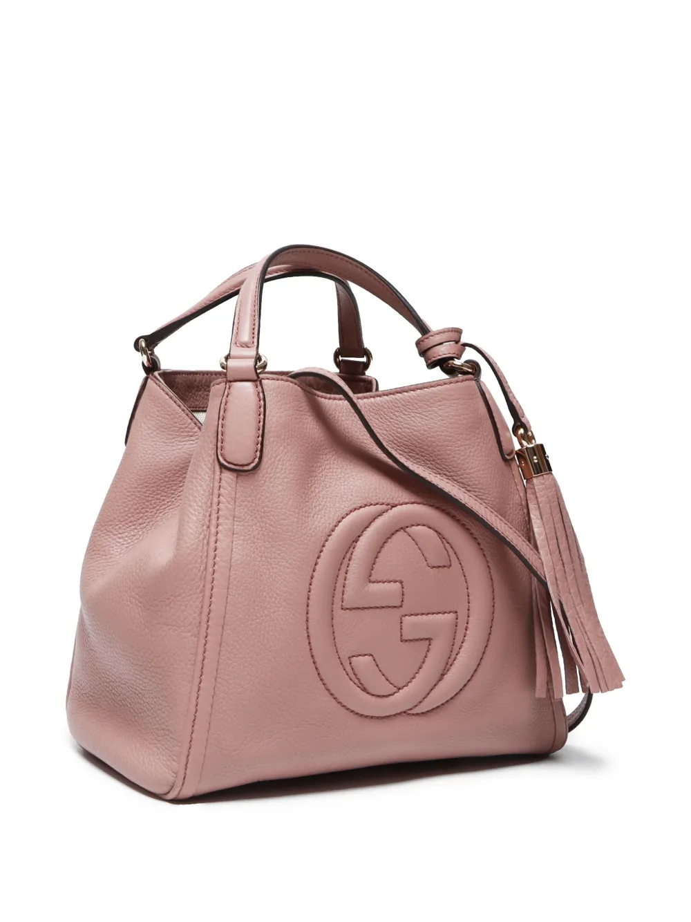 Pre-owned Gucci 2000-2015 Soho Tote Bag In 粉色
