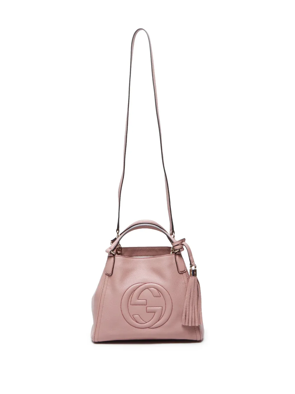 Pre-owned Gucci 2000-2015 Soho Tote Bag In 粉色