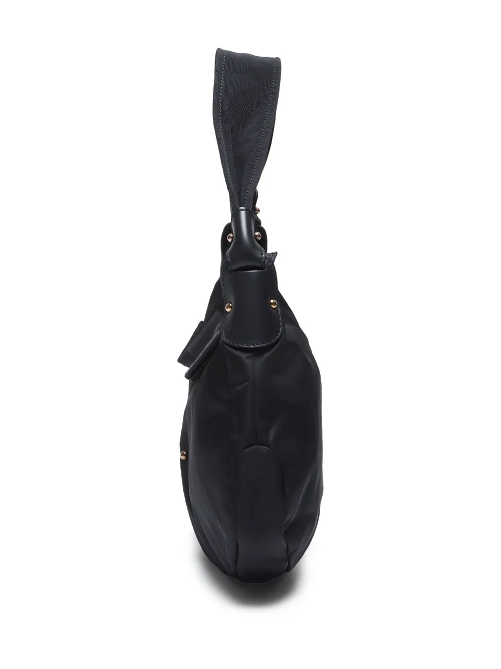 Pre-owned Ferragamo 2000-2015 Vara Bow Shoulder Bag In 黑色