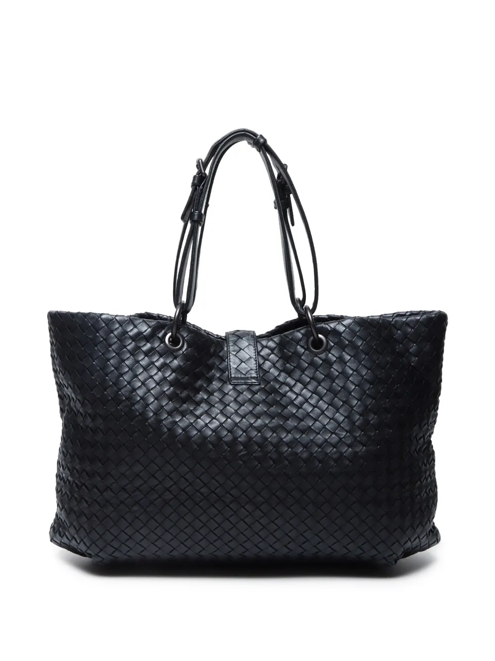 Bottega Veneta Pre-Owned 2000s-2020s Intrecciato shopper - Zwart