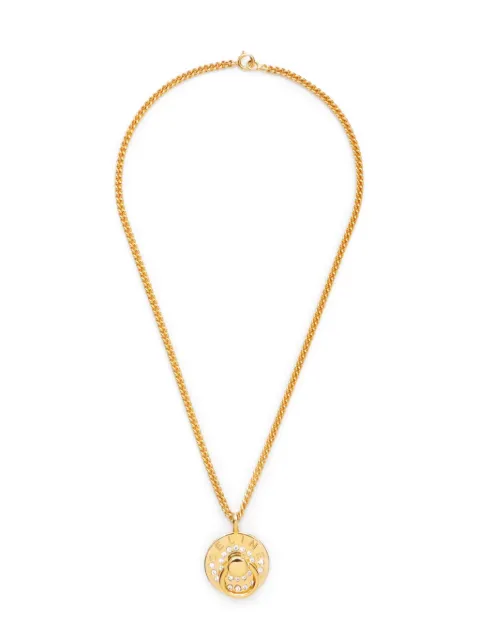 Céline Pre-Owned collier à pendentif porte (1990)